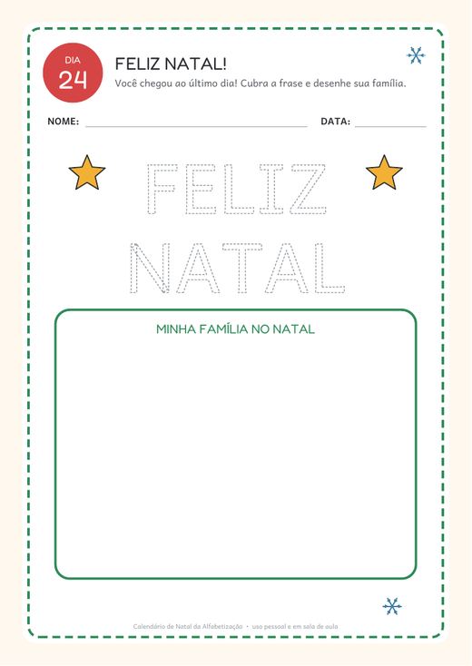 Dia 24 • Feliz Natal!